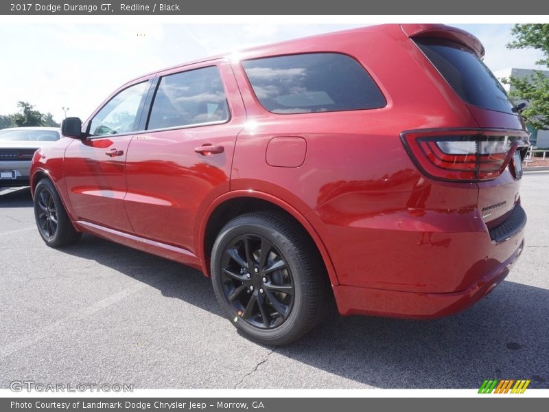 Redline / Black 2017 Dodge Durango GT