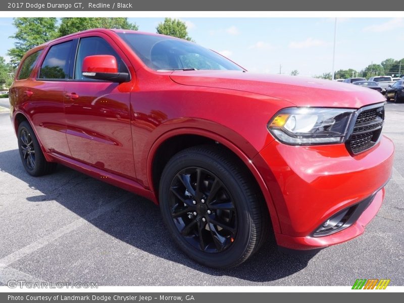 Redline / Black 2017 Dodge Durango GT