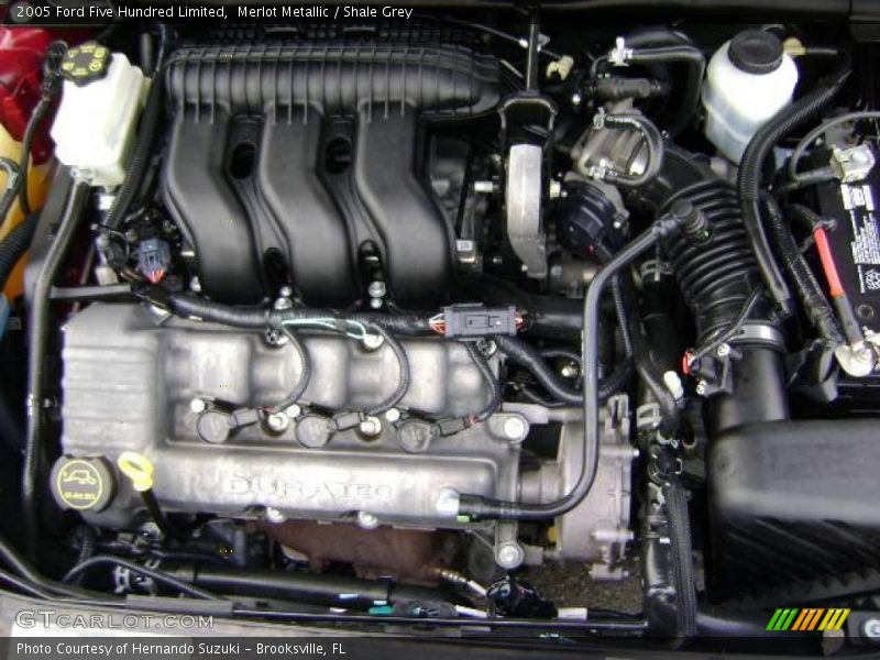 Merlot Metallic / Shale Grey 2005 Ford Five Hundred Limited