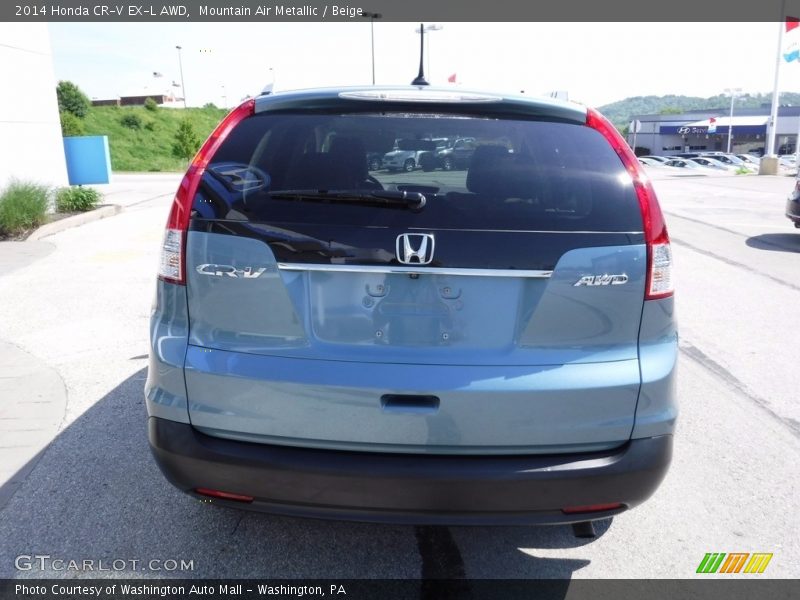 Mountain Air Metallic / Beige 2014 Honda CR-V EX-L AWD