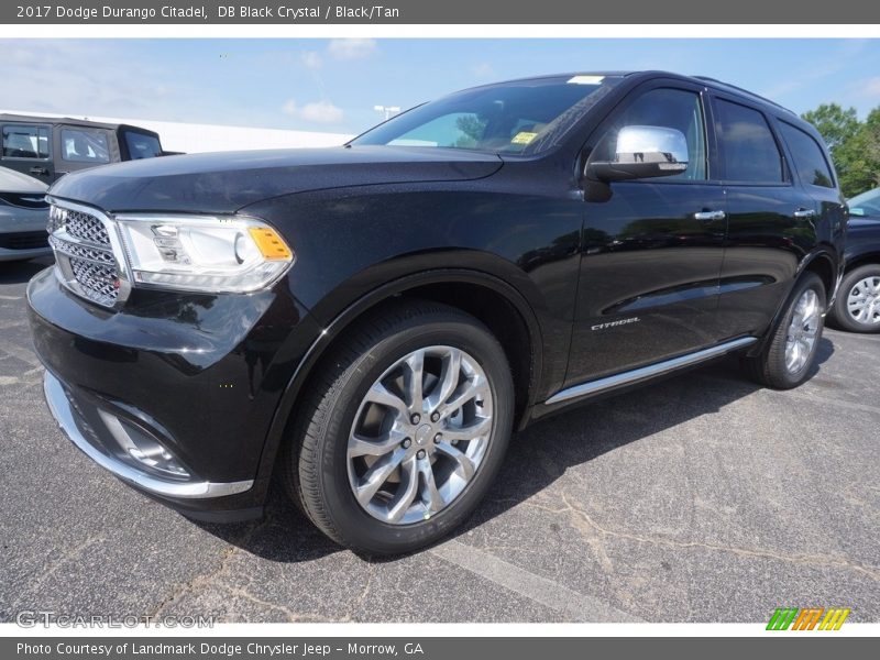 DB Black Crystal / Black/Tan 2017 Dodge Durango Citadel