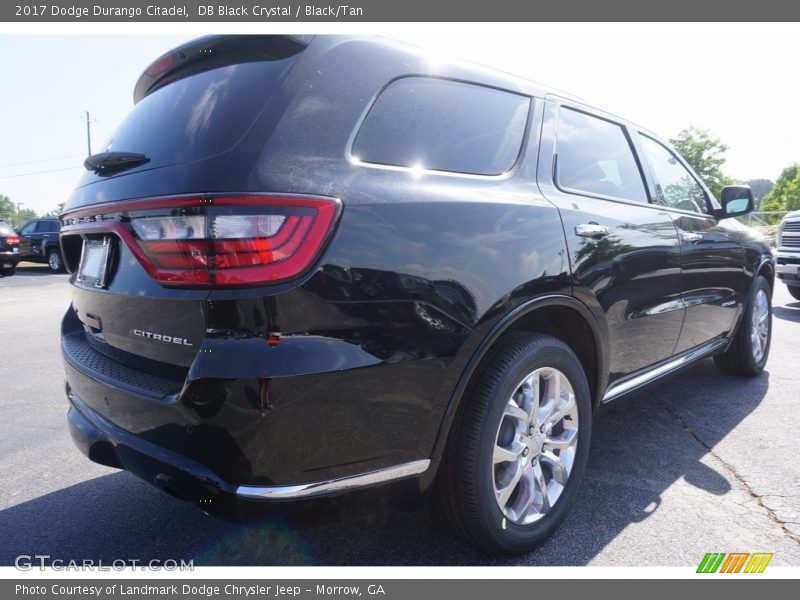 DB Black Crystal / Black/Tan 2017 Dodge Durango Citadel