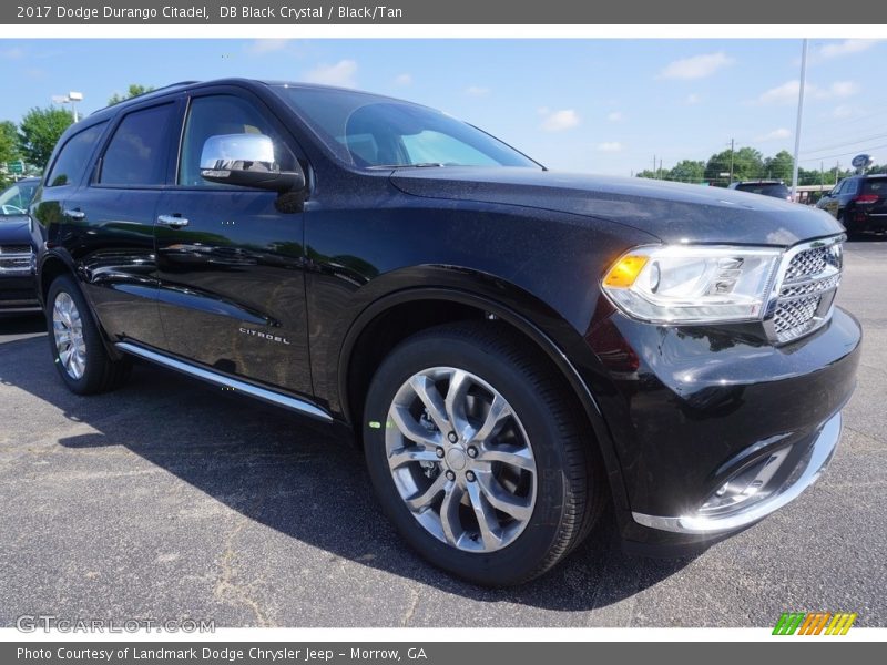 DB Black Crystal / Black/Tan 2017 Dodge Durango Citadel