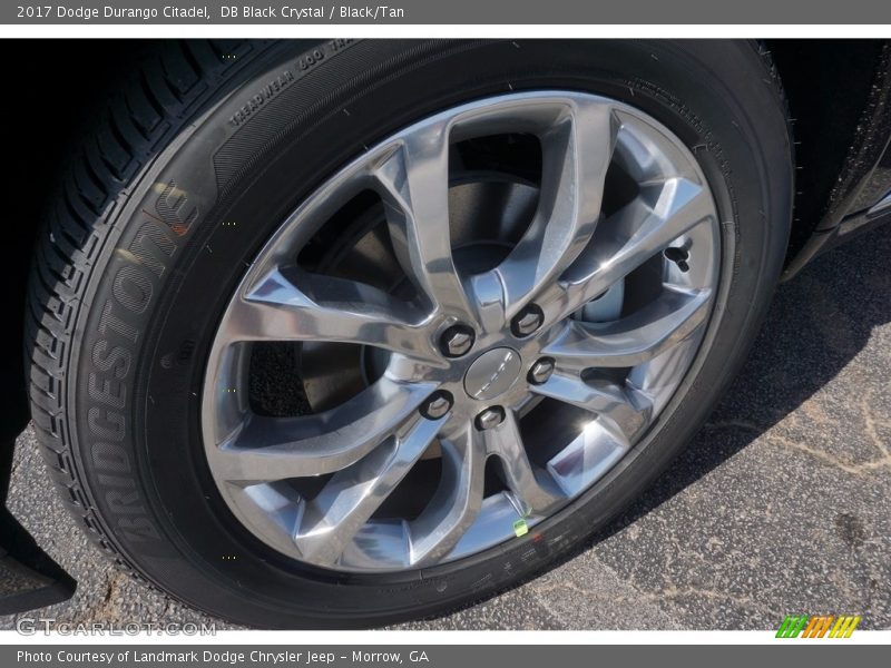 DB Black Crystal / Black/Tan 2017 Dodge Durango Citadel