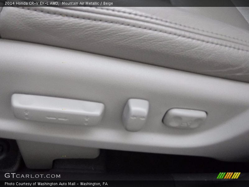Mountain Air Metallic / Beige 2014 Honda CR-V EX-L AWD