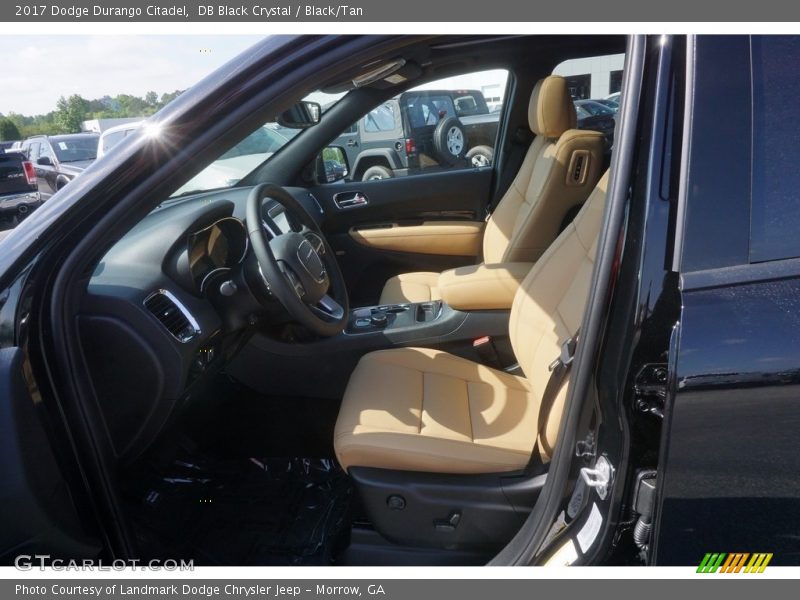 DB Black Crystal / Black/Tan 2017 Dodge Durango Citadel