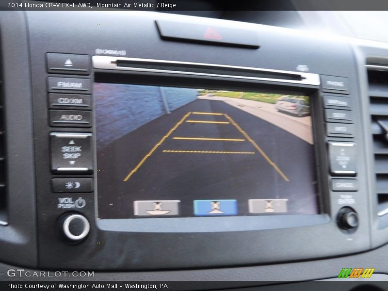 Mountain Air Metallic / Beige 2014 Honda CR-V EX-L AWD