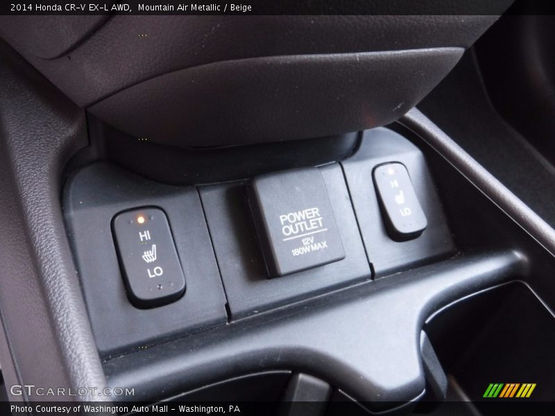 Mountain Air Metallic / Beige 2014 Honda CR-V EX-L AWD