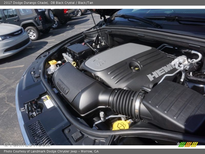 DB Black Crystal / Black/Tan 2017 Dodge Durango Citadel