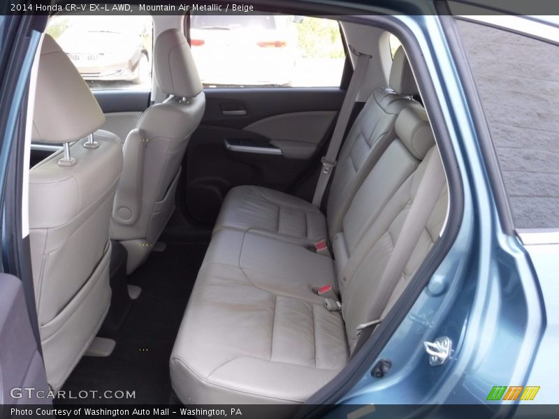 Mountain Air Metallic / Beige 2014 Honda CR-V EX-L AWD