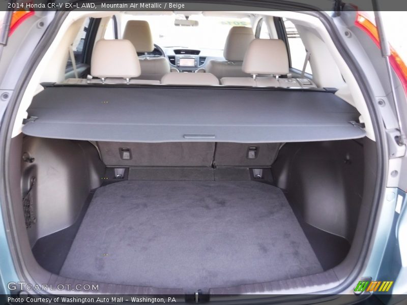 Mountain Air Metallic / Beige 2014 Honda CR-V EX-L AWD