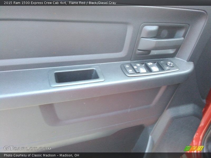 Flame Red / Black/Diesel Gray 2015 Ram 1500 Express Crew Cab 4x4