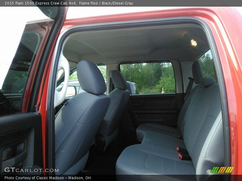 Flame Red / Black/Diesel Gray 2015 Ram 1500 Express Crew Cab 4x4