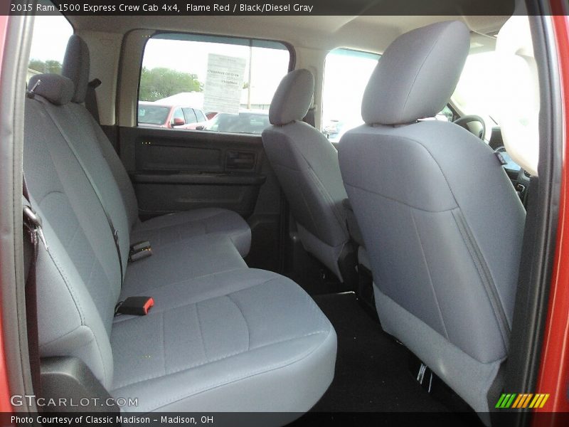 Flame Red / Black/Diesel Gray 2015 Ram 1500 Express Crew Cab 4x4