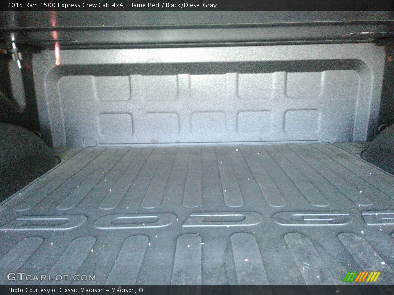 Flame Red / Black/Diesel Gray 2015 Ram 1500 Express Crew Cab 4x4