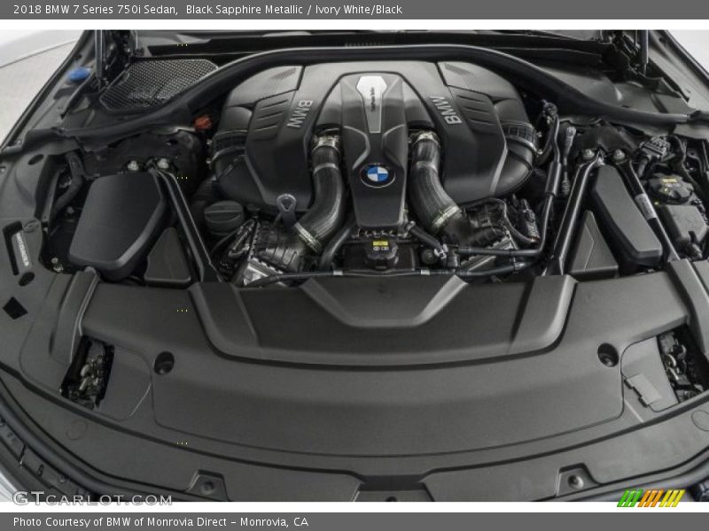  2018 7 Series 750i Sedan Engine - 4.4 Liter TwinPower Turbocharged DOHC 32-Valve VVT V8