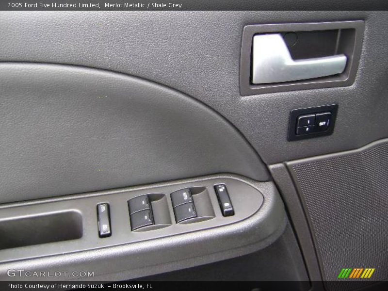 Merlot Metallic / Shale Grey 2005 Ford Five Hundred Limited