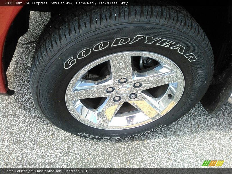 Flame Red / Black/Diesel Gray 2015 Ram 1500 Express Crew Cab 4x4