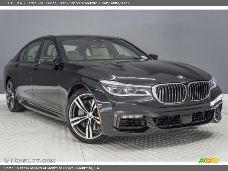 Front 3/4 View of 2018 7 Series 750i Sedan