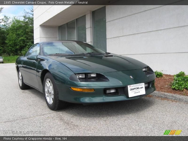 Polo Green Metallic / Neutral 1995 Chevrolet Camaro Coupe