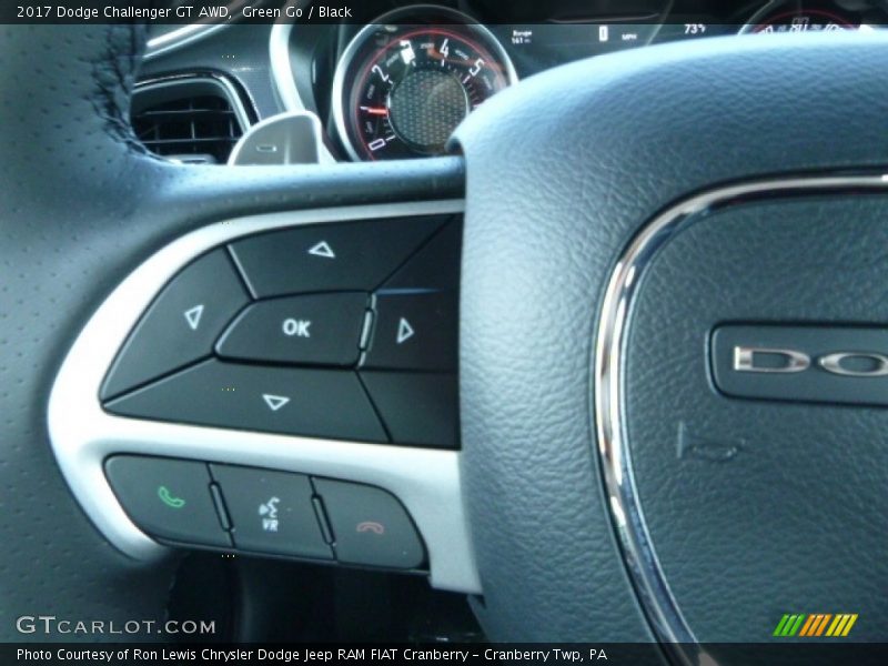 Green Go / Black 2017 Dodge Challenger GT AWD