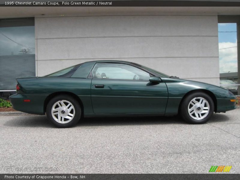 Polo Green Metallic / Neutral 1995 Chevrolet Camaro Coupe