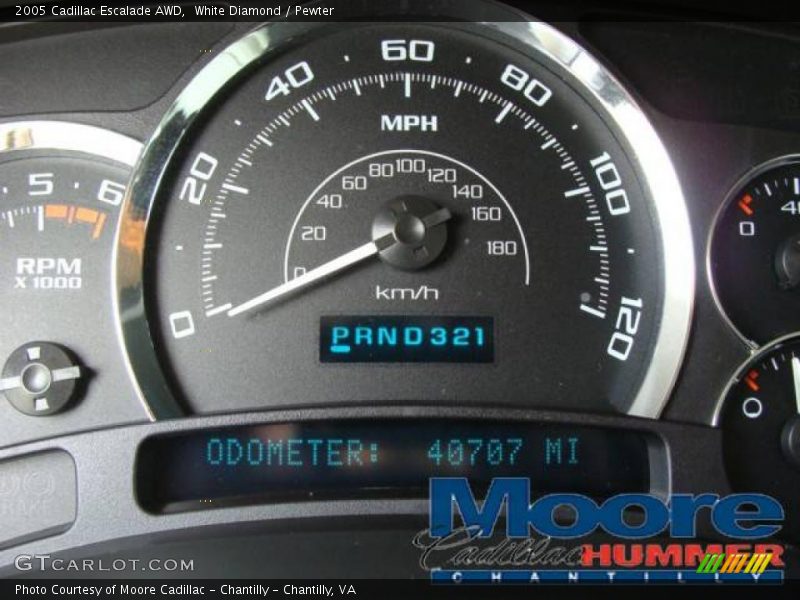 White Diamond / Pewter 2005 Cadillac Escalade AWD
