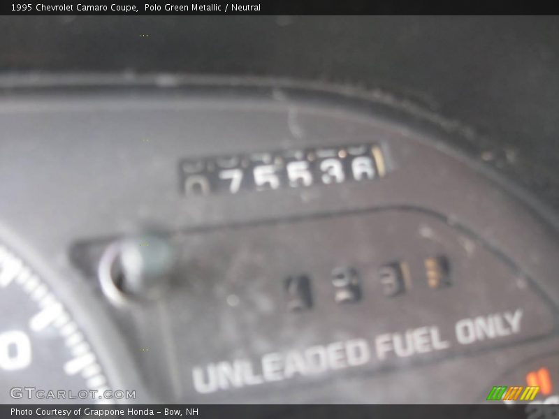 Polo Green Metallic / Neutral 1995 Chevrolet Camaro Coupe