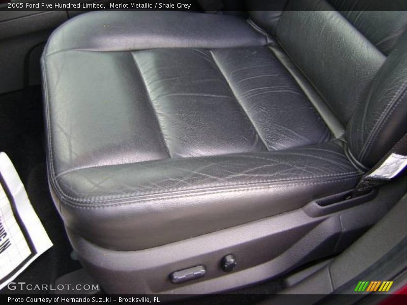 Merlot Metallic / Shale Grey 2005 Ford Five Hundred Limited
