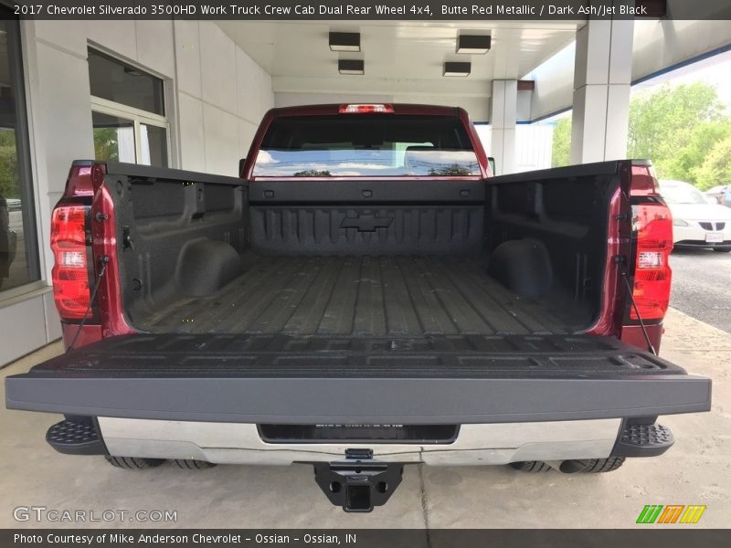 Butte Red Metallic / Dark Ash/Jet Black 2017 Chevrolet Silverado 3500HD Work Truck Crew Cab Dual Rear Wheel 4x4