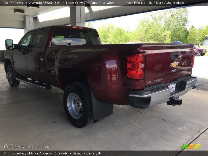 Butte Red Metallic / Dark Ash/Jet Black 2017 Chevrolet Silverado 3500HD Work Truck Crew Cab Dual Rear Wheel 4x4