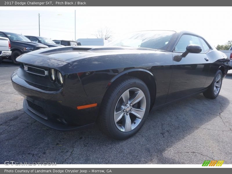 Pitch Black / Black 2017 Dodge Challenger SXT
