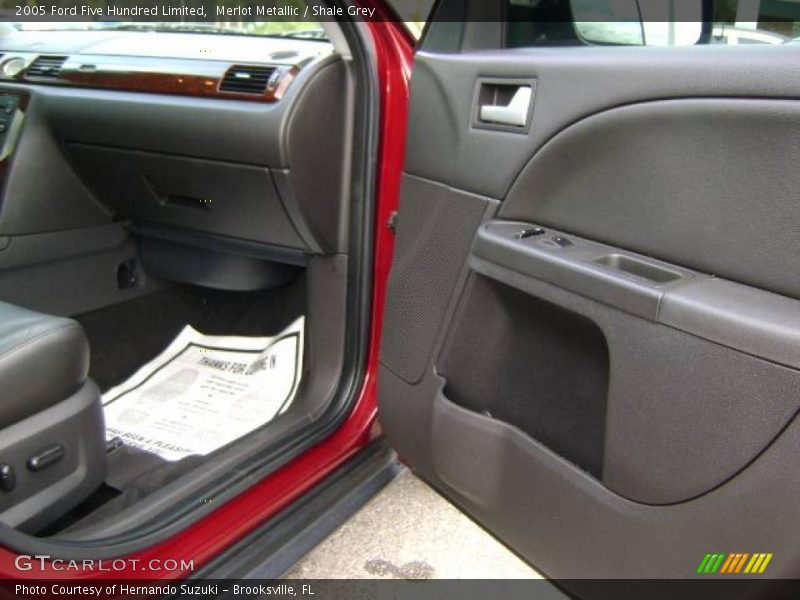 Merlot Metallic / Shale Grey 2005 Ford Five Hundred Limited