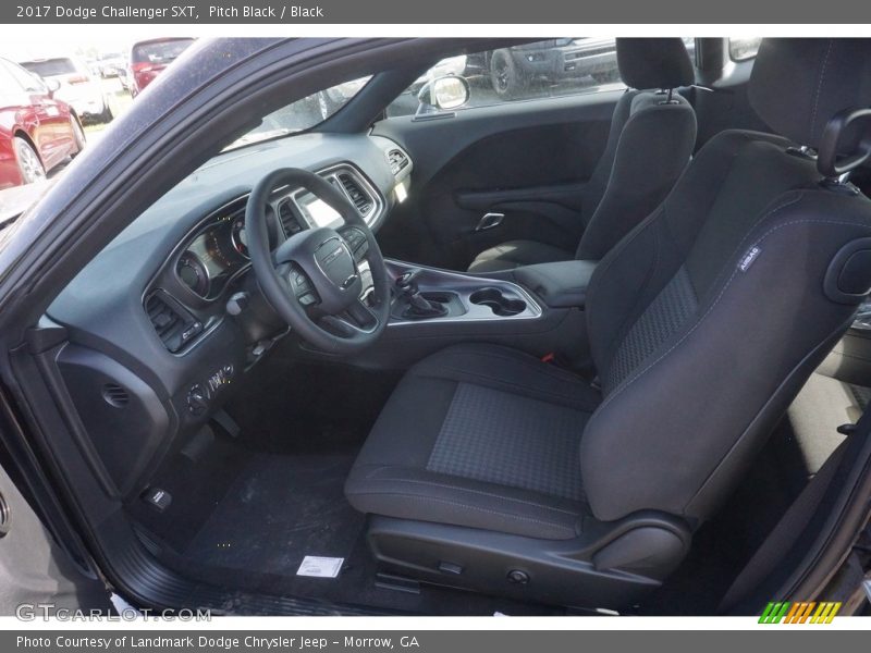 Pitch Black / Black 2017 Dodge Challenger SXT