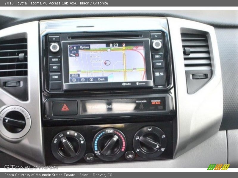 Black / Graphite 2015 Toyota Tacoma V6 Access Cab 4x4