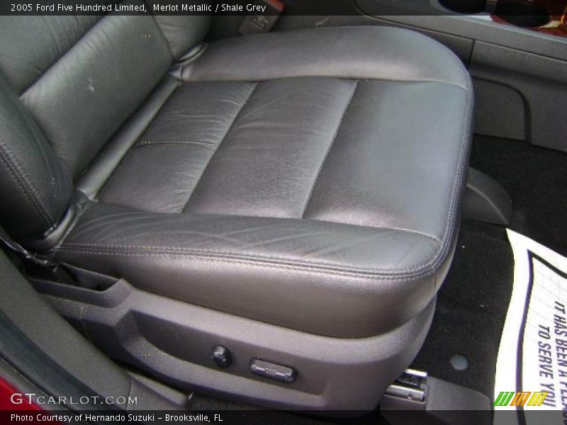 Merlot Metallic / Shale Grey 2005 Ford Five Hundred Limited