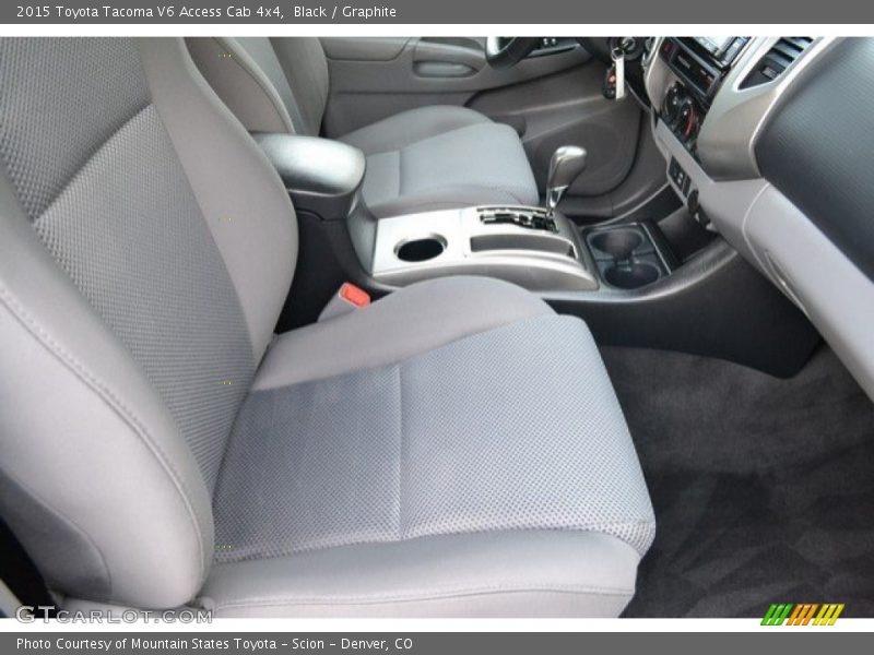 Black / Graphite 2015 Toyota Tacoma V6 Access Cab 4x4