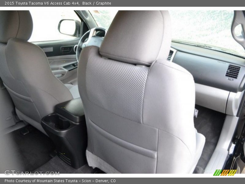 Black / Graphite 2015 Toyota Tacoma V6 Access Cab 4x4
