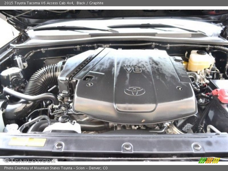 Black / Graphite 2015 Toyota Tacoma V6 Access Cab 4x4