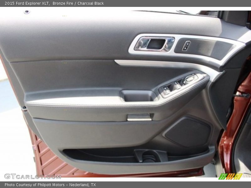 Bronze Fire / Charcoal Black 2015 Ford Explorer XLT