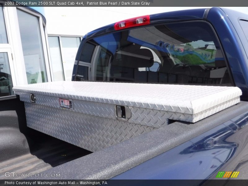 Patriot Blue Pearl / Dark Slate Gray 2003 Dodge Ram 2500 SLT Quad Cab 4x4