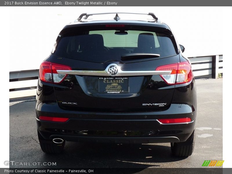 Ebony Twilight Metallic / Ebony 2017 Buick Envision Essence AWD