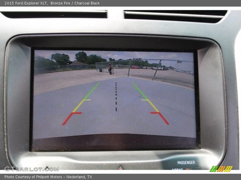 Bronze Fire / Charcoal Black 2015 Ford Explorer XLT