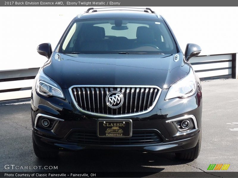 Ebony Twilight Metallic / Ebony 2017 Buick Envision Essence AWD