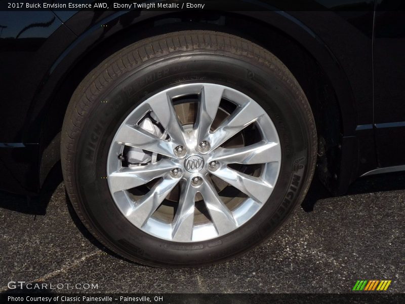 Ebony Twilight Metallic / Ebony 2017 Buick Envision Essence AWD