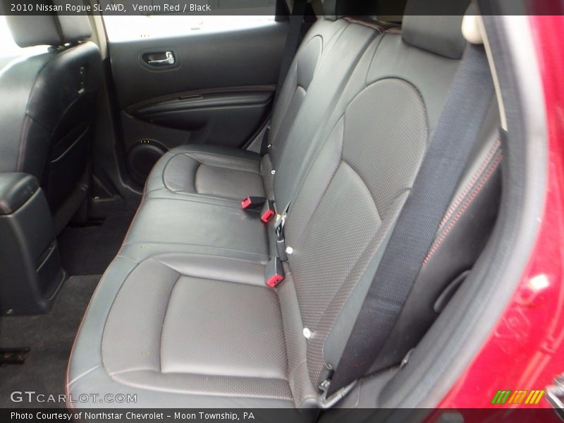 Venom Red / Black 2010 Nissan Rogue SL AWD