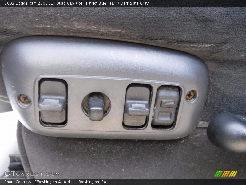 Patriot Blue Pearl / Dark Slate Gray 2003 Dodge Ram 2500 SLT Quad Cab 4x4