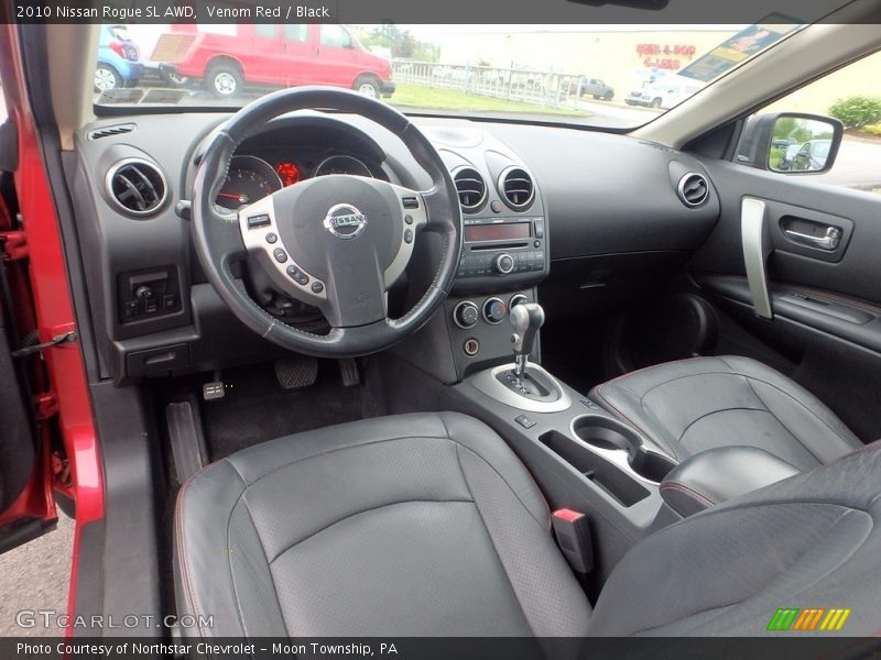 Venom Red / Black 2010 Nissan Rogue SL AWD
