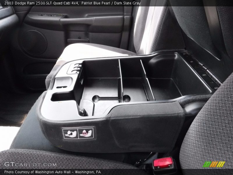 Patriot Blue Pearl / Dark Slate Gray 2003 Dodge Ram 2500 SLT Quad Cab 4x4