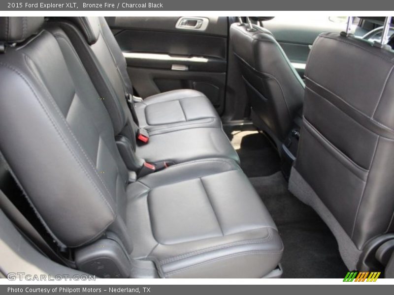 Bronze Fire / Charcoal Black 2015 Ford Explorer XLT